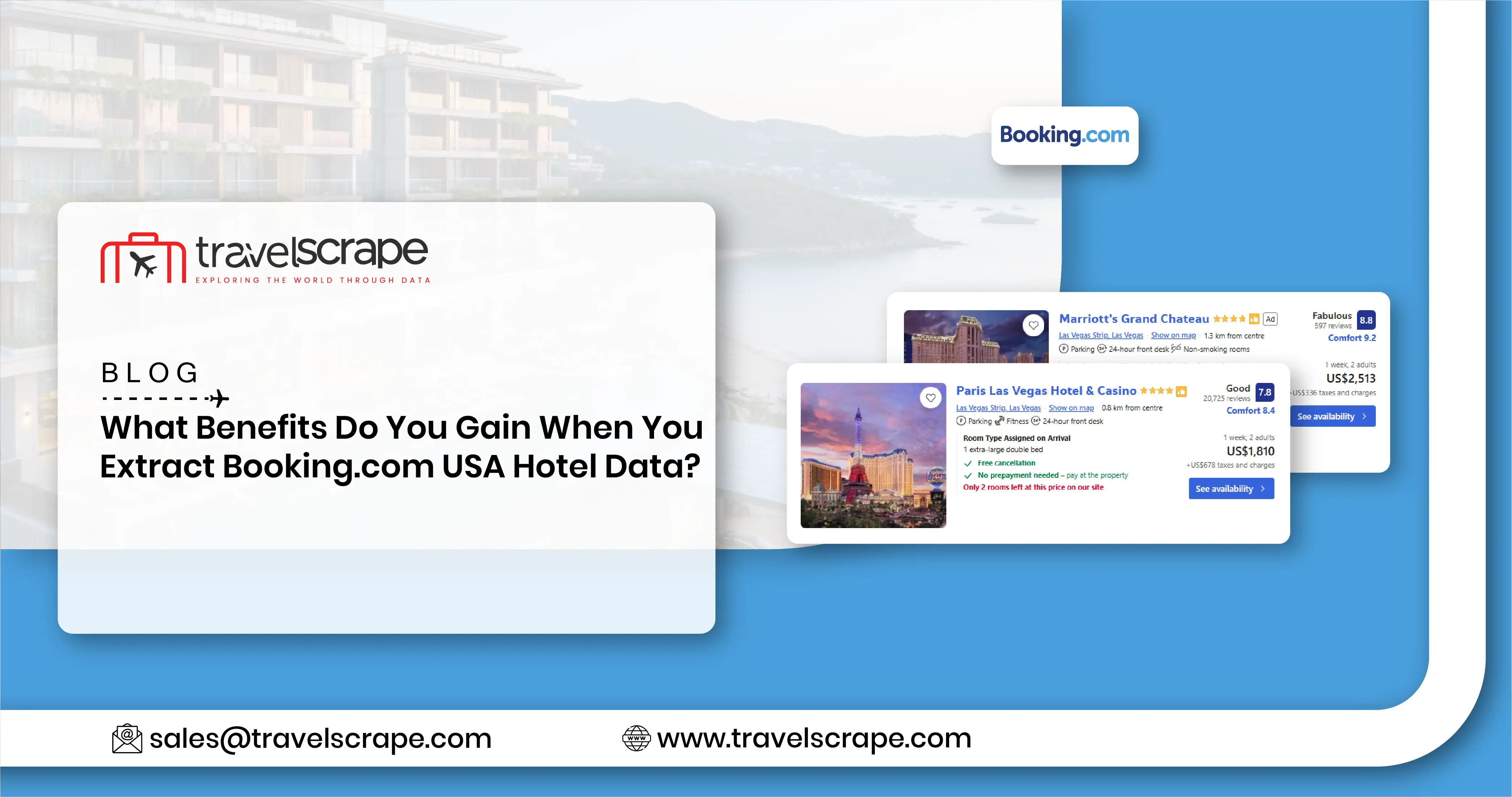 Extract Booking.com USA Hotel Data for Insights